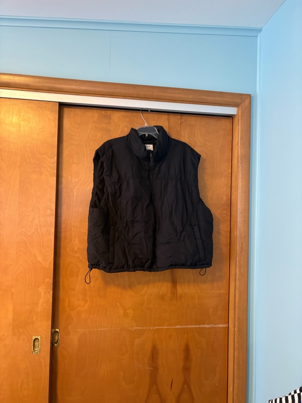 Old Navy Black Quilted Puffer Vest - Active